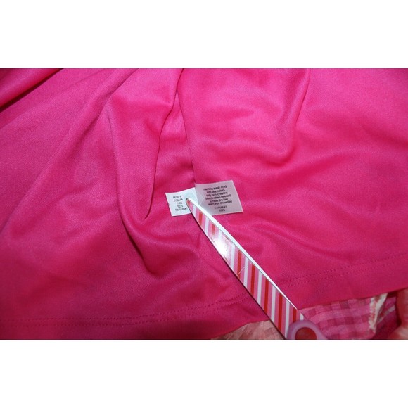 Lane Bryant PINK Smocked Cuff-Sleeve Square-Neck Fit & Flare Dress size 26 NWOT - Picture 6 of 6